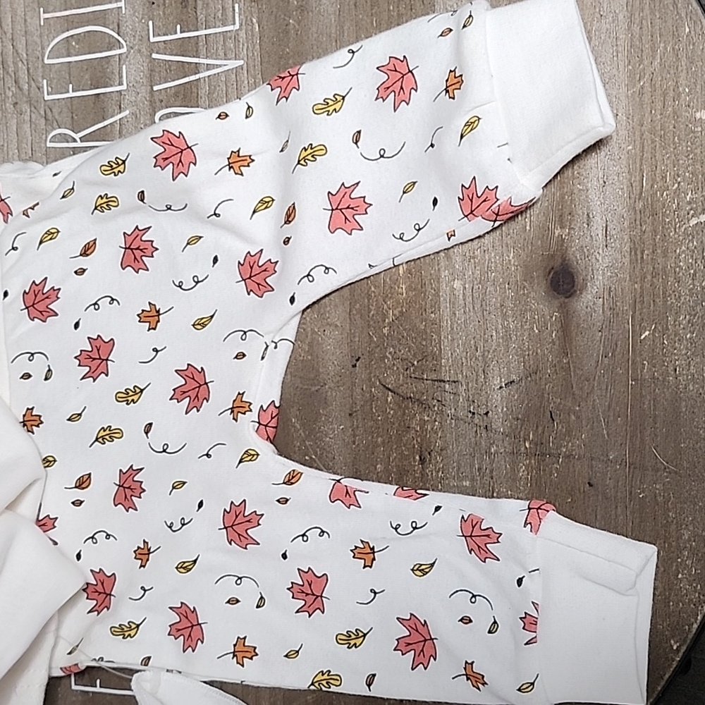 Rae Dunn White and Orange Kids Matching Set - Picture 3 of 6